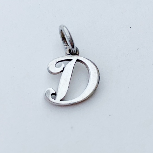 James Avery Script Initial Charm Letter 